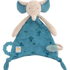 DOUDOU ATTACHE-TÉTINE ÉLÉPHANT « SOUS MON BAOBAB »
