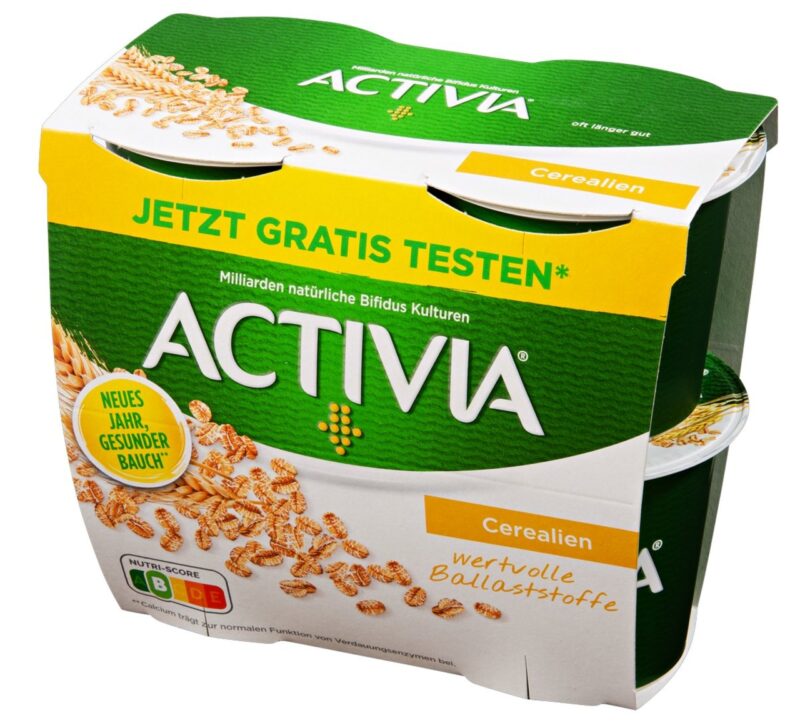 Activia Céréales Danone 4x 115 g