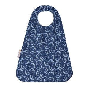 Serviette maternelle fait main « Baleine étoilée »