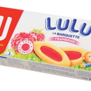 Barquettes Framboise Lu 4 X 120 gr