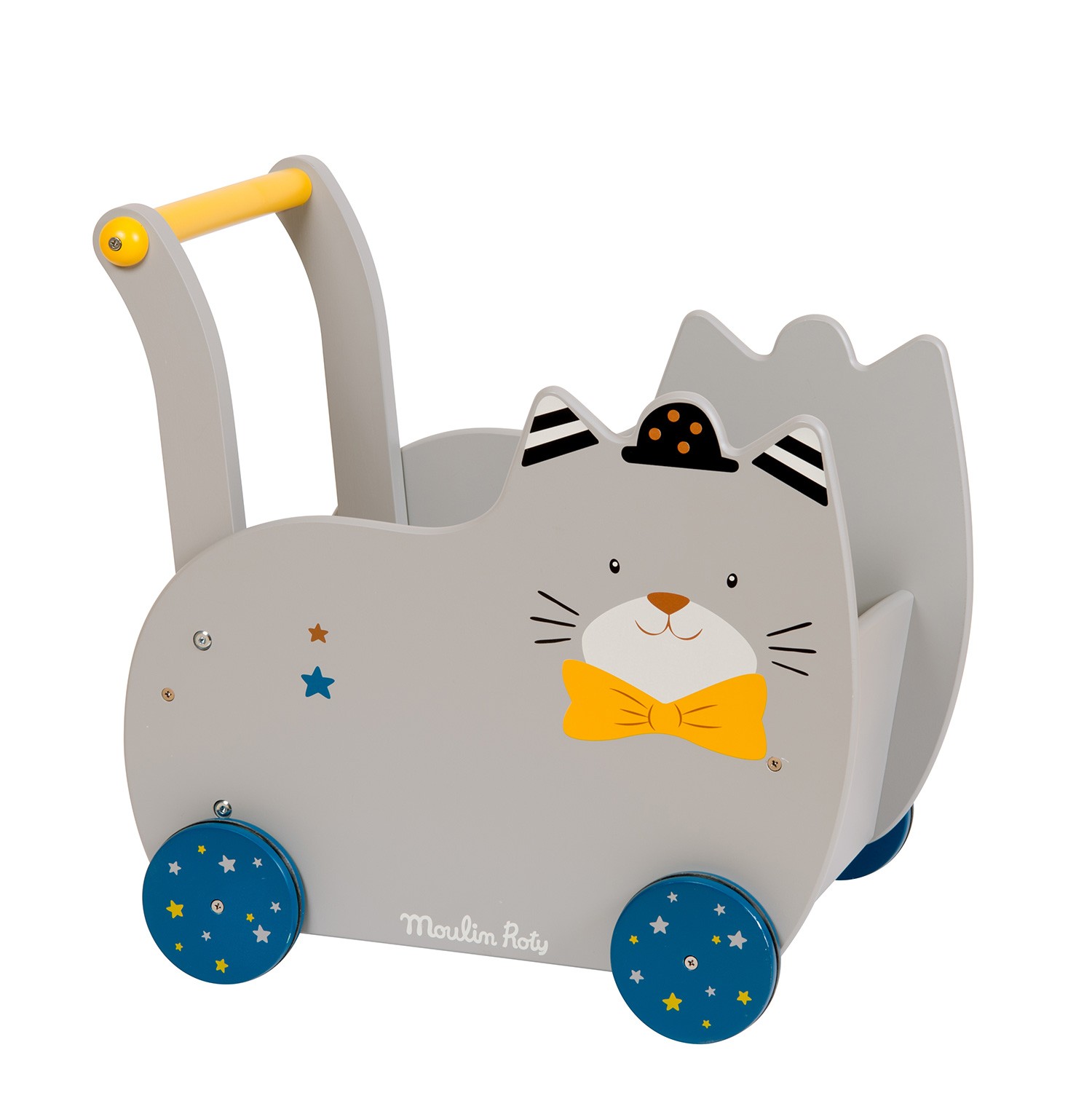 CHARIOT DE MARCHE CHAT FERNAND « LES MOUSTACHES » – Image 4