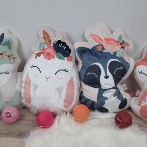 Coussin Déco Animaux Bohème