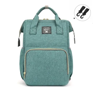 Sac À Langer À Dos Fashion Vert