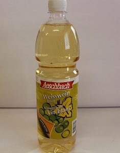 Vinaigre de vin blanc 1 lt