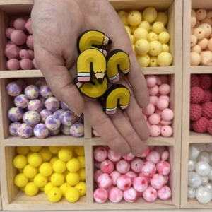 lot de 10 perles crayon à papier