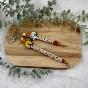 Porte-clé “Merci maîtresse”