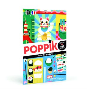 Poster créatif + 270 stickers JAPON (8-99 ans)