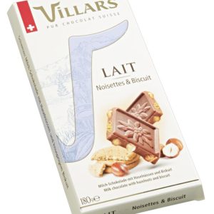 Lait Noisettes Biscuit Villars 2 X 180 gr