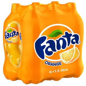 Fanta orange 6 x 1.5 l