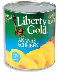 Ananas Liberty gold boîte 565 g net