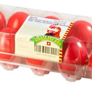 Oeuf CH Cuit & Teint Au Sol 53+gr 10x