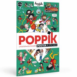 Poster à sticker + 45 stickers ANATOLE LATUILE (7-12 ans)