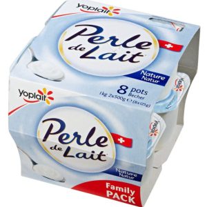 Perle de Lait Nature Yoplait 8X 125 gr
