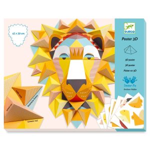 POSTER 3D LION