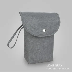 Sac À Couches Gris Pour Bébé