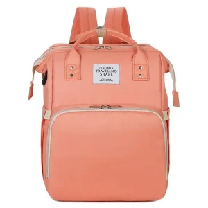 Sac À Langer Pliable Saumon