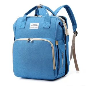 Sac À Langer Pliable Bleu