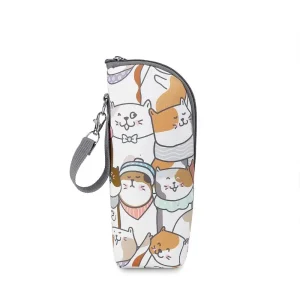 Sac À Biberons Portatif Motif Chat