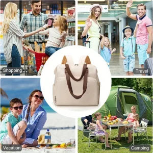 Sac à Langer Beige à Isolation