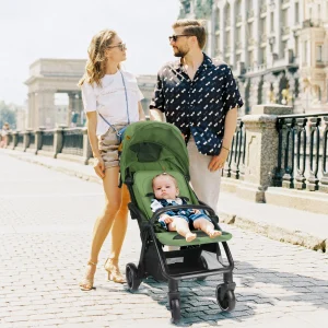Poussette portable pivot 360°