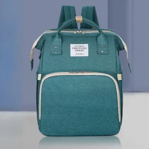 Sac À Langer Pliable Vert