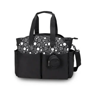 Sac À Langer Avec Bandoulière Noir