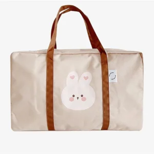 Sac À Langer Voyage Kaki Lapin