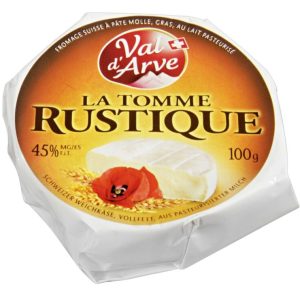 Tomme Rustique Val d’Arve 100 g