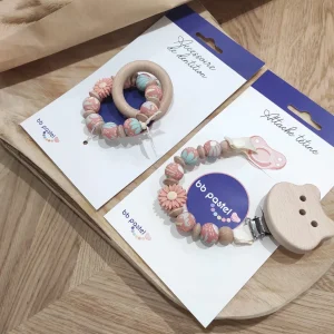 Lot de 10 coffrets duo bubble flowers