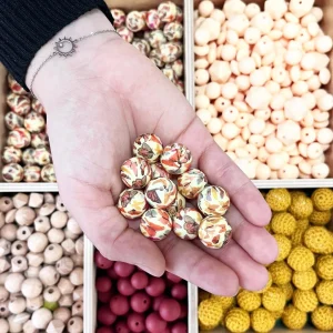 Lot de 10 perles papillons – existe en plusieurs formes