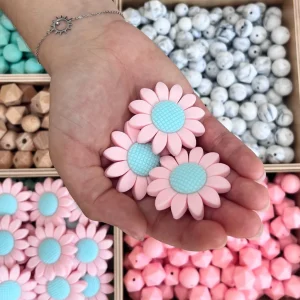 Perle marguerite/tournesol