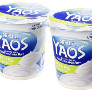 Yaos Nature Non Sucré Nestlé 2X150 g