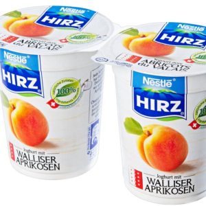 Yogourt Abricot Valais HIRZ Nestlé 180 g