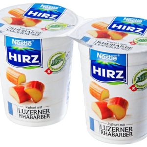 Yogourt Rhubarbe de Lucerne HIRZ 180 g