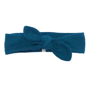 Bandeau à nouer en gaze de coton