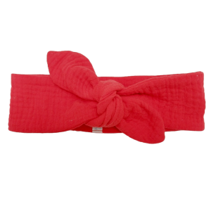 Bandeau à nouer en gaze de coton