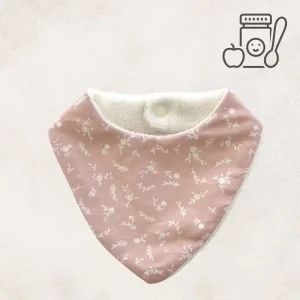 Bavoir bandana Rosa
