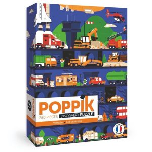 Puzzle éducatif 280 pièces VÉHICULES