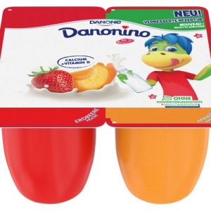 Danonino Maxi Fraise-Abricot 4 X 100 gr