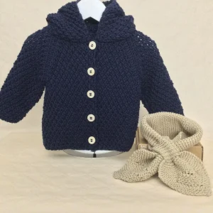 Coffret Manteau écharpe TENDRESSE – Beige