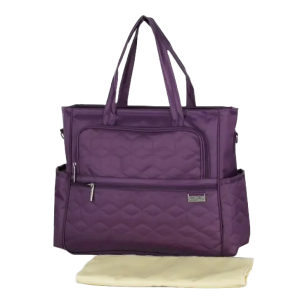 Sac À Langer Multifonctions Violet Iris