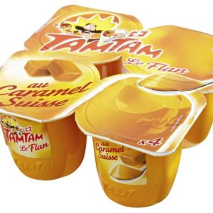 Flan Tam Tam Caramel 100 g 4 X