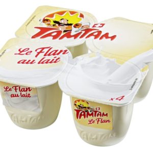 Flan Tam Tam au Lait Suisse 100g 4 X