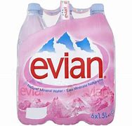 Eau Evian 6 x 1.5 l
